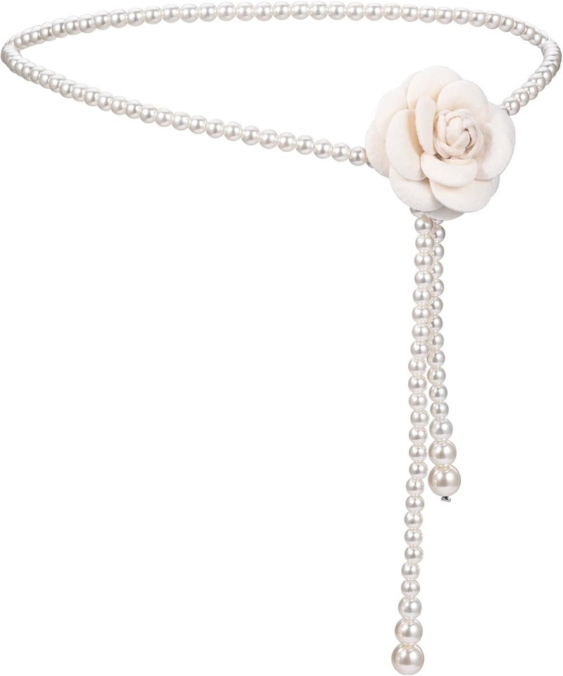 MODRSA Chain Belt Chain Silver Chain Belt Gold Chain Belt with Chain Sunflower Butterfly Waist Chain Belt Plus Size Long - Image 1